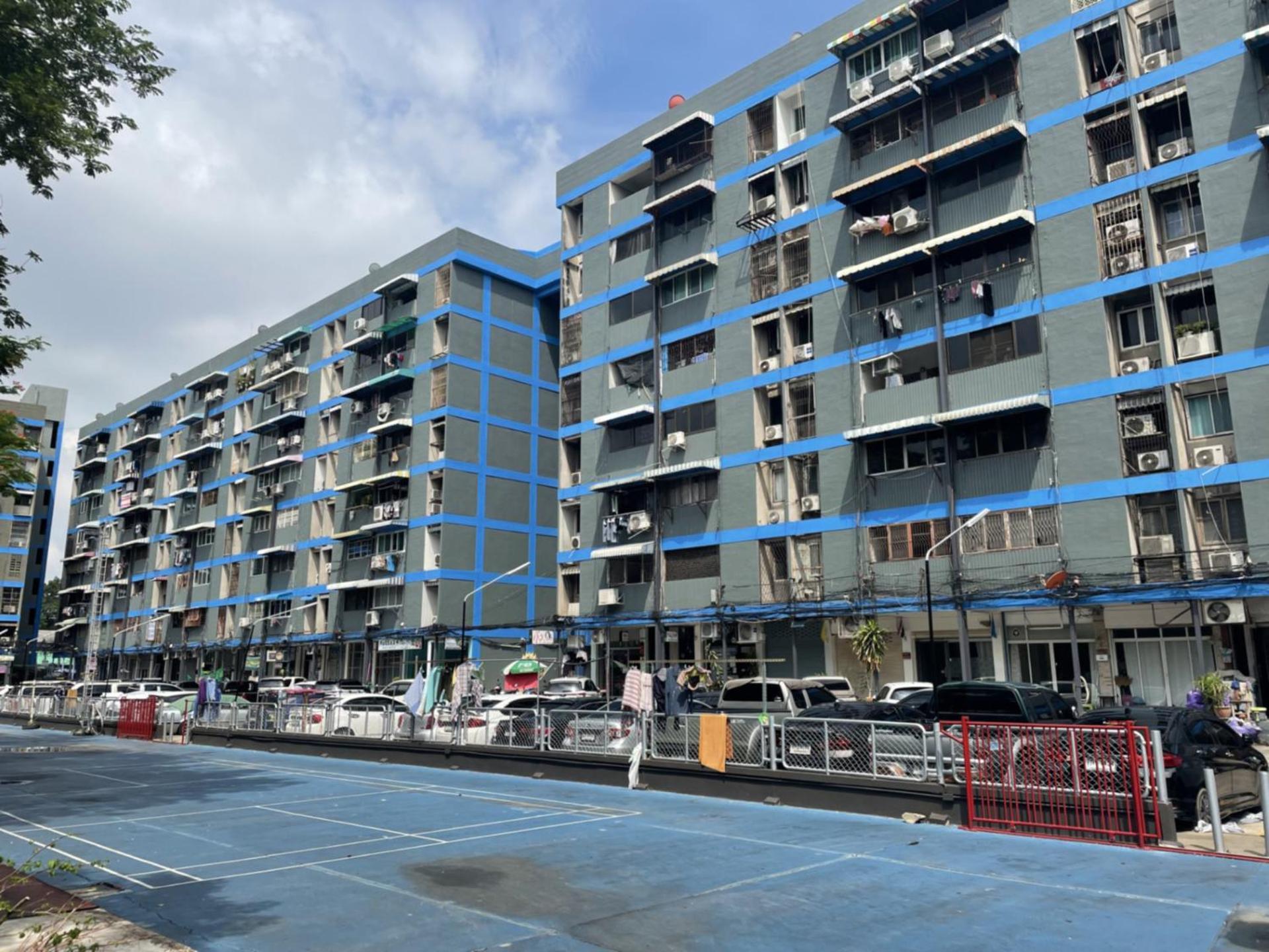 Apartment A4 Dindaeng Bangkok Bagian luar foto