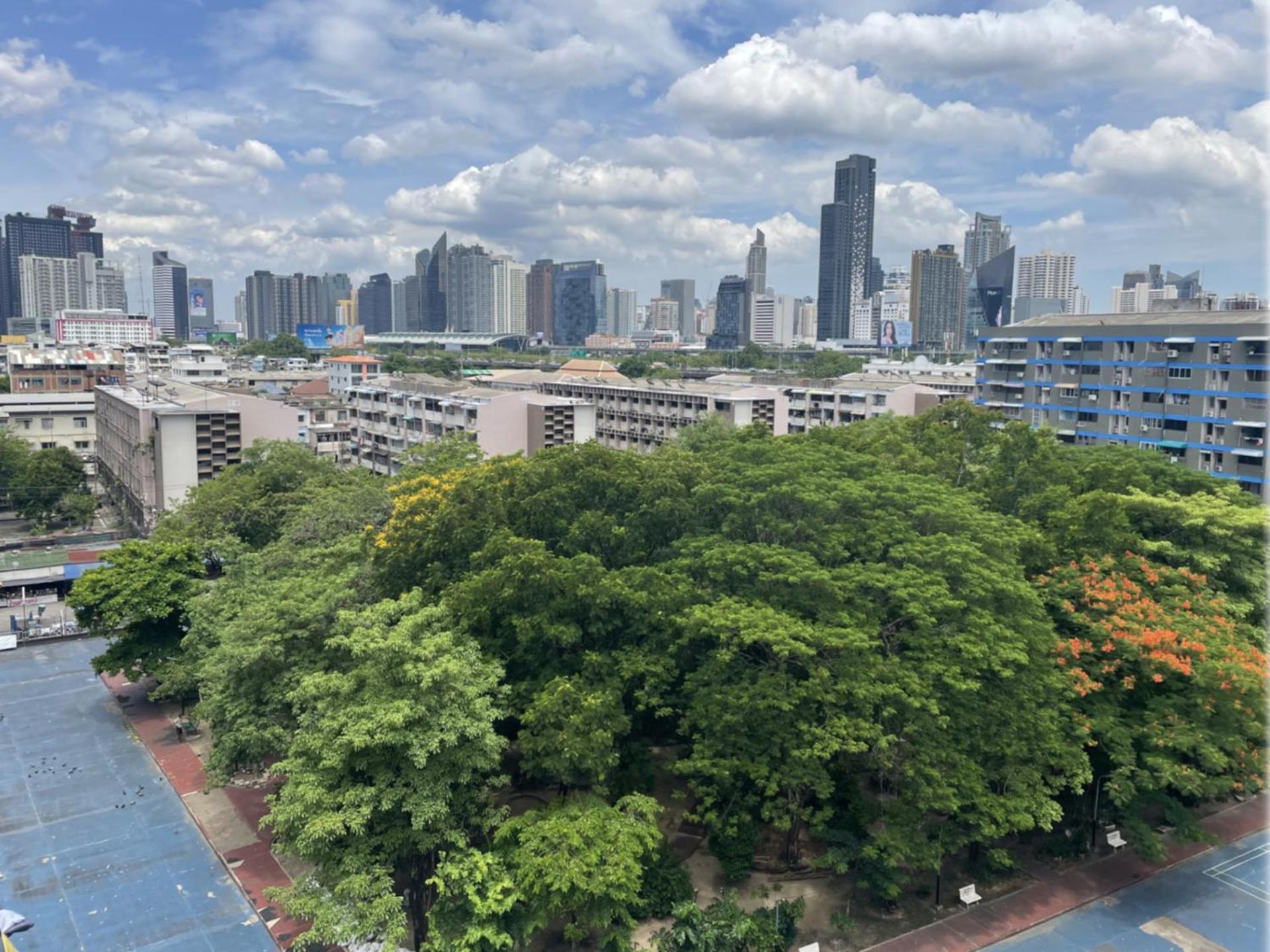 Apartment A4 Dindaeng Bangkok Bagian luar foto