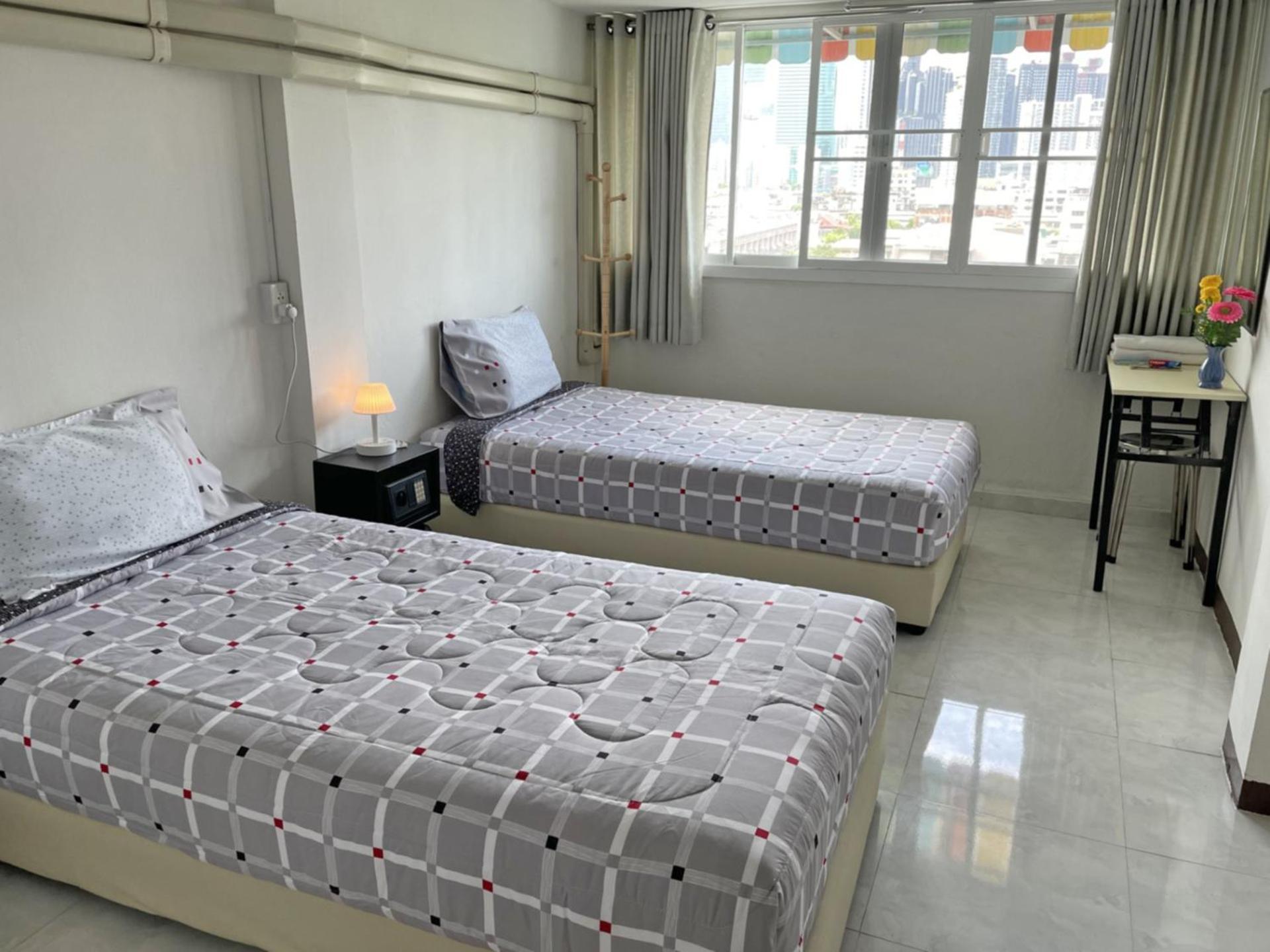 Apartment A4 Dindaeng Bangkok Bagian luar foto